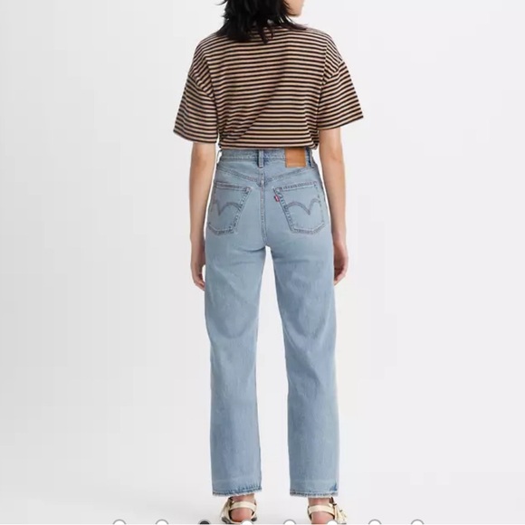 Levi’s Ribcage Straight Ankle Jeans Women’s Size 28 - Picture 2 of 15